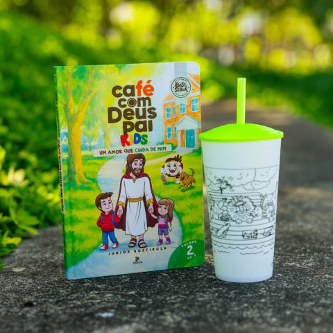 Volume 2 Café com Deus Pai Kids + Copo