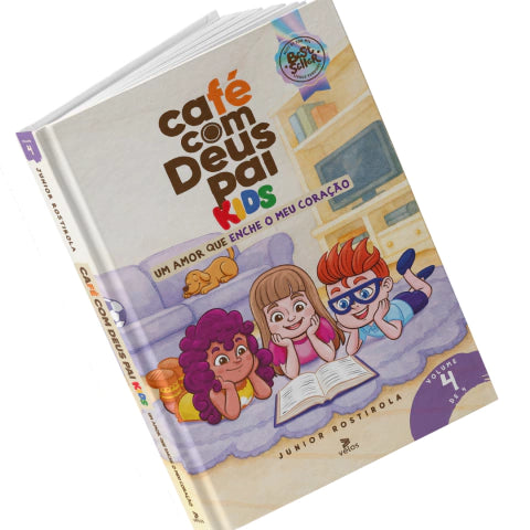 Volume 4 Café com Deus Pai Kids + Copo