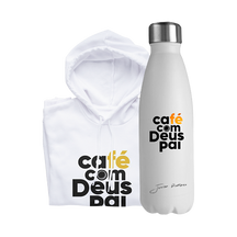 Moletom + Garrafa Térmica | Autografado