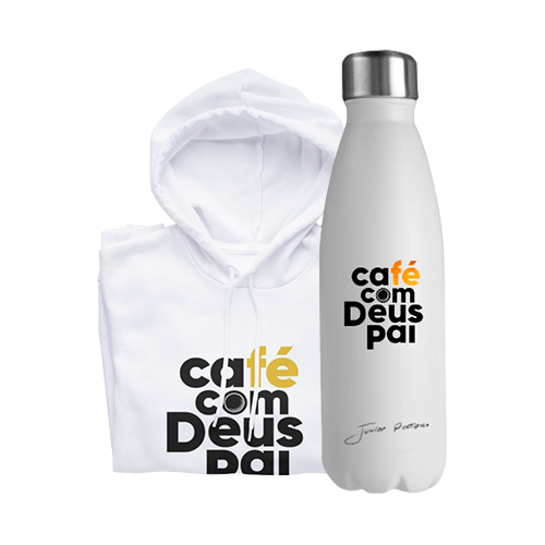 Moletom + Garrafa Térmica | Autografado