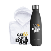 Moletom + Garrafa Térmica | Autografado